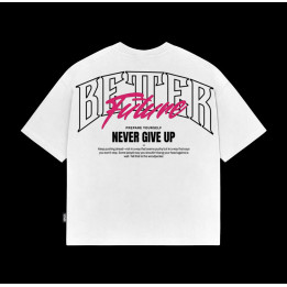 T-Shirt Uomo Boxy fit "Better Future" | Hipster
