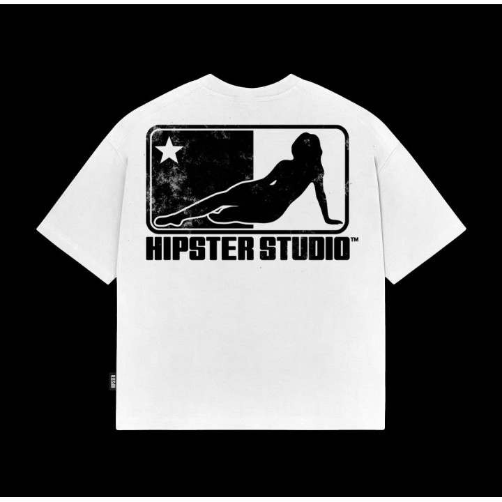 T-Shirt Uomo Boxy fit "Hipster Studio" | Hipster