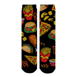 Crew Socks "Fast Food Party" | Hipster