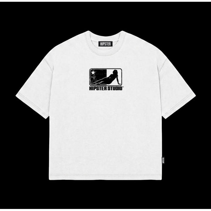 T-Shirt Uomo Boxy fit "Hipster Studio" | Hipster