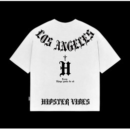 T-Shirt Uomo Boxy fit "Los Angeles" | Hipster