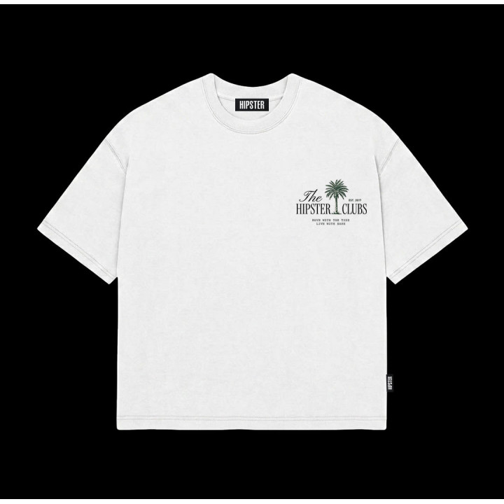 T-Shirt Uomo Boxy fit "The Hipster Clubs" | Hipster