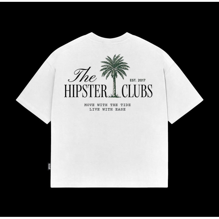 T-Shirt Uomo Boxy fit "The Hipster Clubs" | Hipster