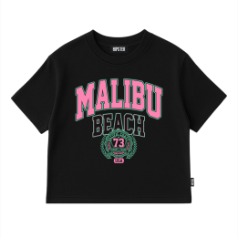 T-Shirt Donna Oversize "Malibu Beach" | Hipster