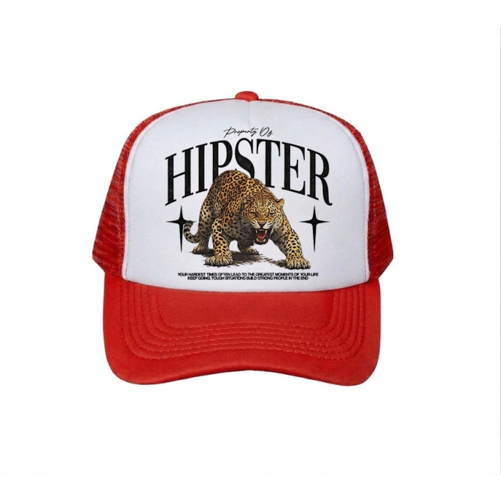 Trucker Hat "Leopard Strength" | Hipster