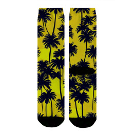 Crew Socks "Tropical Vibes" - Printed | Hipster