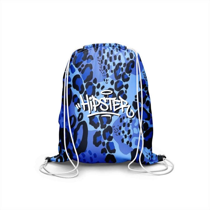 Gym Sac "Blue Leopard" | Hipster