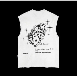 Tank Top Uomo Raw "Roll the Dice" | Hipster