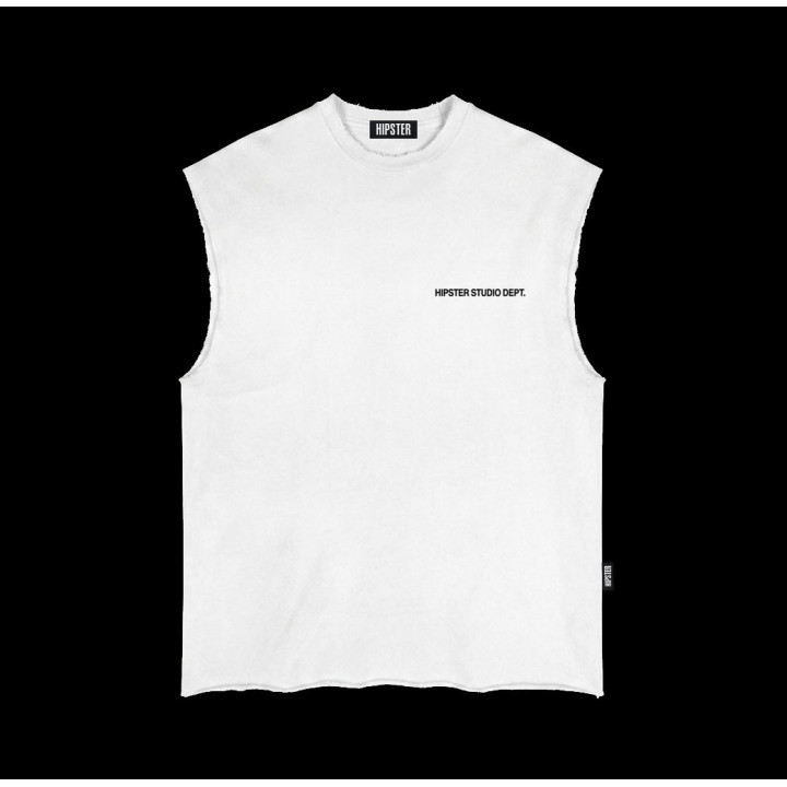 Tank Top Uomo Raw "The Messenger Has Arrived" | Hipster
