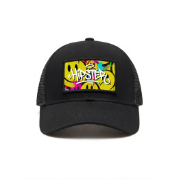 Patch Snapback Trucker Hat "Smiley" | Hipster